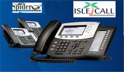 Spider Networks voice over IP phones hosted